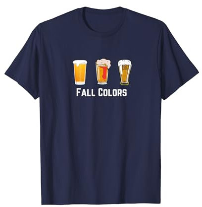 Verres à bière artisanale, couleurs d'automne T-Shirt