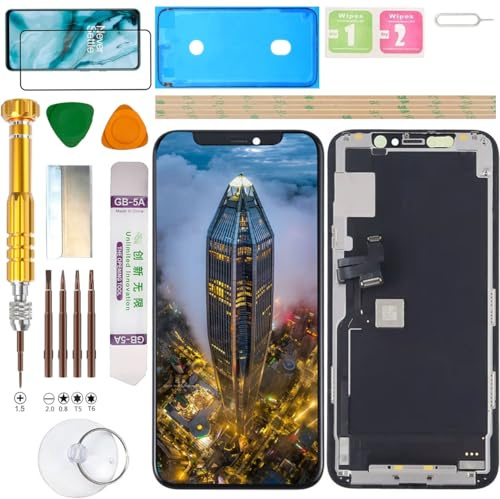 Gadget Troops Conjunto de pantalla LCD (trasplante Incell/IC) para iPhone 11 PRO A2215, A2160, A2217, kit de repuesto de pantalla