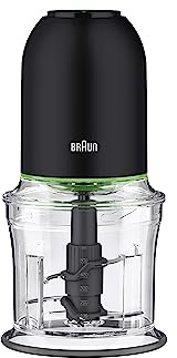 Braun CH3012BK EasyPrep™ Mini Food Processor, 4 cup, Black