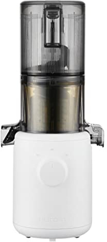 Hurom H310A Renewed Personal, Self Feeding Slow Masticating Juicer - White | Easy-Clean, Max Yield, Quiet Motor - Hopper Fits Whole Produce - BPA Free