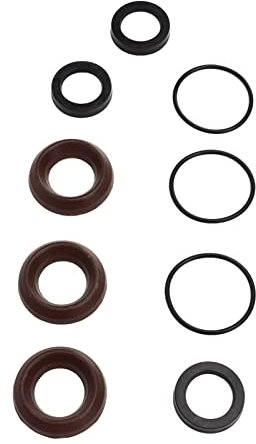 Kit de Joint de Pompe de Nettoyeur Haute Pression 9 Pièces Kit de Joint de Pompe de Nettoyeur Haute Pression en Caoutchouc AR1857 pour Annovi Reverberi 18mm RKA XR RKV XRC XRA