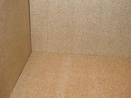 The Stove Wizard Vermiculite Fire Boards,Firebricks Heat proof High Density 2 Pack, 250mm x 303mm x 25mm Log Wood Burner Multi Fuel Stove