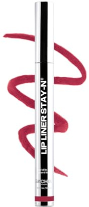 Sacheu Lip Liner STAY-N Peel Off Lip Stain, Sweet Talk | Water-resistant, transfer & smudge-proof, lip tint with hyaluronic acid & vitamin E for conditioning benefits, matte finish