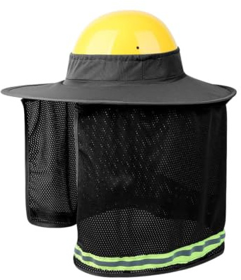 Protector Solar ala Casco Seguridad Malla Impermeable y Reflectante de Alta