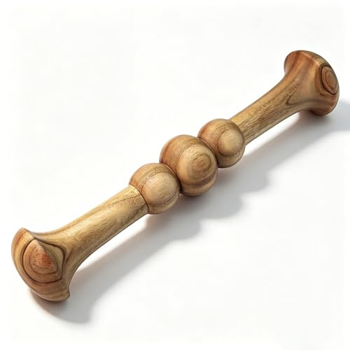 G-Like Tai Chi Qigong Ruler - Martial Arts Taiji Kungfu Bang Polished Solid Wood Exercise Equipment