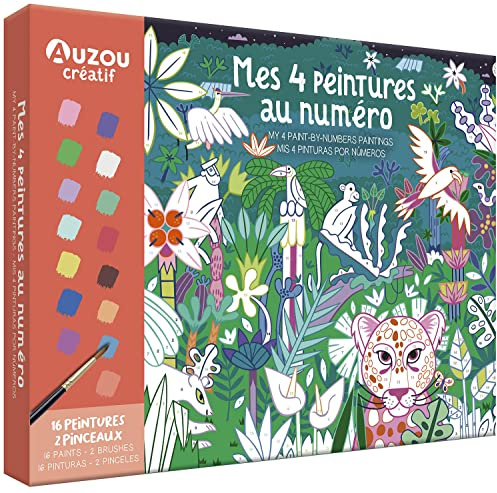 Mon coffret d'artiste - mes 4 peintures au numéro