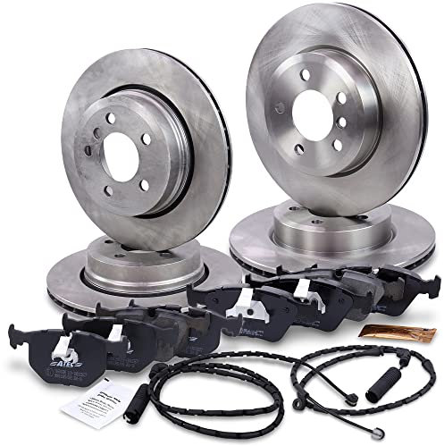 ATEC Germany Bremsenset inkl. Bremsscheiben Vorne Ø 325 mm Belüftet + Hinten Ø 320 mm Belüftet + Bremsbeläge Vorne & Hinten Kompatibel mit BMW X3 (E83)