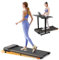 Walking Pad with Incline, 4 in 1 Under Desk Treadmill, 2.5HP Treadmill for Home with Bluetooth Speaker and LED Display for Home/Office Fitness Exercise, Remote & App Control, No Assembly