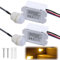 2 Stück Mini Infrarot Bewegungsmelder, Innenbereich Pir Sensor Einbau-Bewegungsmelder Mini Bewegungsmelder 180-240V Erfassungsbereich 8m bei 360° Einbau innen Unterputz