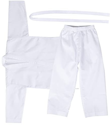 SHERCHPRY Judoanzug Für Erwachsene Karateanzug Atmungsaktiv Ganzkörperkostüm Elastischer Trainingskleidung Schnell Trocknend Uniform Karate-ausrüstung Unisex