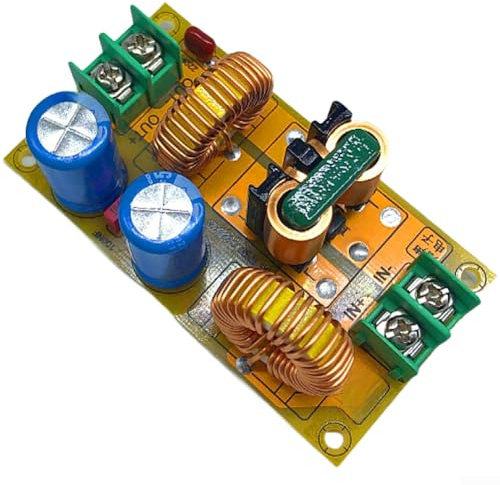 Filtro DC LC per soppressione EMI, filtro di interferenza elettromagnetico per audio e automotive, gamma di frequenza fino a 400 Hz, vari amperaggi (10 A)