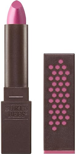 Burt's Bees 100% Natural Glossy Lipstick, Pink Pool