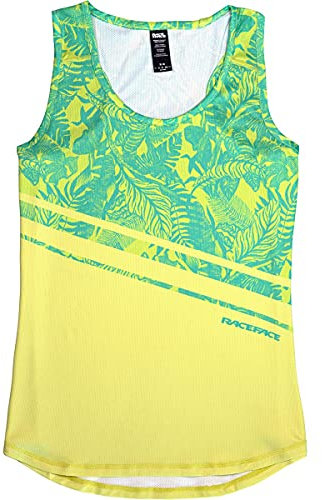 Race Face Girls MTB-Jersey Ärmellos Wave Grün Gr. M