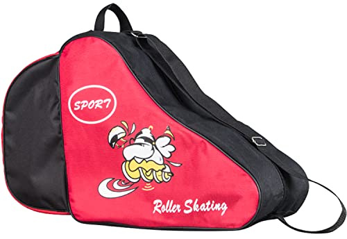 Ceestyle Sac à roulettes et en ligne, porte-patins à glace pour adultes et enfants