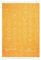 Steppenwolle® gelbe Wolldecke Sahara (135x200 cm) Decke mit Muster aus 100% Schurwolle | Tagesdecke für Kinder & Erwachsene | Warme Decke in senfgelb | Fair produziert in der EU