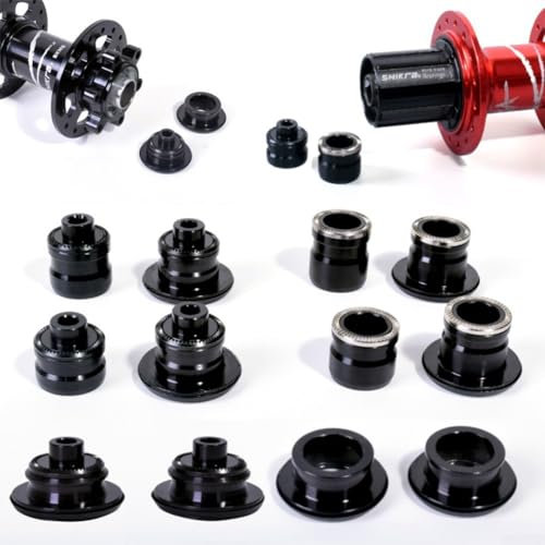 Bike Hub QR Quick Release Thru Axle Adapter Converter End Cap 9151012, Upgrade your bike's hub system, Reliable and long lasting aluminum alloy(12 * 142mm)