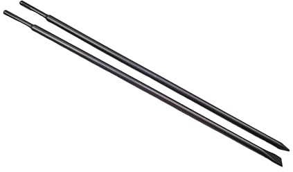 24-Inch SDS Plus Chisel Set - 3/4 Inch Flat and Point - Heat Treated 40Cr Alloy Steel