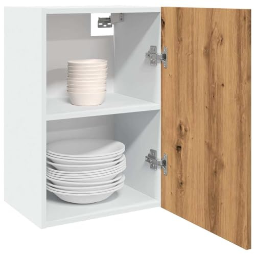 Générique Armoire Suspendue Lyon chêne Artisanal 40x31x60 cm,Meubles,Armoires & Meubles de Rangement,Meubles de Cuisine,Brun,11.47 KG,856105