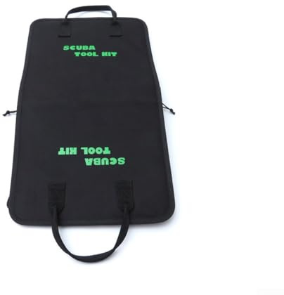 Gdfnmogo Bolsa de herramientas de buceo para almacenamiento de regulador de buceo, organizador compacto de mantenimiento submarino con tablero de polietileno de alta densidad y nailon 1050D, bolsa de