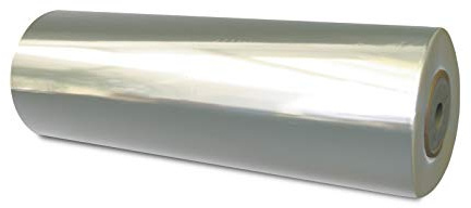 Große Rolle Geschenkfolie transparent 75 cm x 1.000 m | 20 µ Blumenfolie | Verpackungsfolie für den Handel | HUTNER