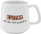 GRUSS & CO Tasse konisch Kaffee | Steinzeug, 43 cl, mehrfarbig | Geschenk Freunde | 48452