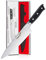 VINNAR Kochmesser, 20cm Ultra Sharp Küchenmesser Messer, Professionelles Messer Kochmesser Universal Messer, Deutscher Edelstahl 5cr15mov, ABS Ergonomischer Schwarz Griff