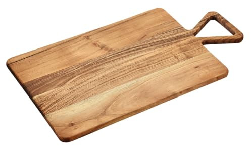 KESPER | Schneidbrett, Material: Akazienholz, Maße: 54 x 30 x 1,5cm, Farbe: Braun | 29131