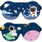 2 Stück Weltraum-Augenmaske, 3D-Ultra-Schlaf-Augenmaske, Augen-Schlafmaske Für Kinder, Kinder-Schlafmaske Für Jungen, Seiden-Augenmaske