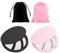 Confezione Da 2 Specchietti Tascabili Da Donna, 2 Pezzi Di Borse In Velluto, Mini Specchio Tascabile, Specchio Portatile Per Ragazze, Specchietto Tascabile Per Borsette