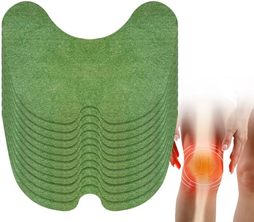XAYIUIYAX 40 Pads Original Herbal Knee Patches,Powerful Temporary Pain Relief - Adhesive Heat Patches for Knee Support and Muscle Pain Relief, Made with Natural Herbs for Knee