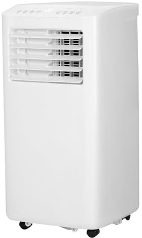 LEADZM Climatiseur Mobile Portable, Climatiseur d'Air Mobile 10000BTU，Contrôle Wi-Fi Intelligent,3-en-1 Déshumidificateur, Ventilateur, Minuterie 24h,Climatiseurs