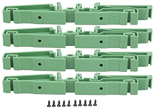 Fydun Staffa di Montaggio per Scheda di Circuito Adattatore per Montaggio su Guida Componenti a Vite Sede di Bloccaggio Processo di Installazione Interfaccia Assemblaggio PCB DIN