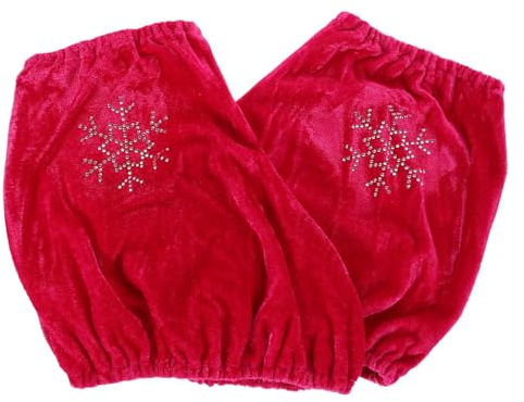Alipis Protège-Lames Patins à Glace Élastique Résistant à Usure Couvre-Chaussures de Patinage pour Hommes et Femmes Protection Extérieure pour Patins à roulettes et Glace Moyenne Rose