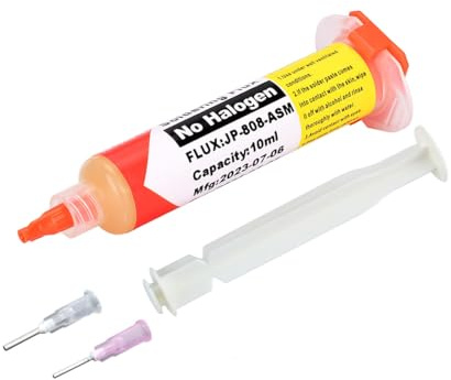 PHYNDR Flusso Di Pasta Senza Piombo Set, Bassa Temperatura,Per Fai da te,Saldatura Elettrica Riparazione,10ml