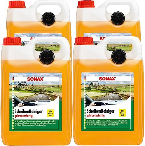 SONAX 4X 02605000 ScheibenReiniger gebrauchsfertig Citrus Konzentrat 5L