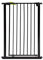 Venture Q-Fix Haustier-Schutzgitter mit Druckbefestigung, 73–80 cm breit, 110 cm extra hoch, einzigartige 90° Zwei-Wege-Öffnung automatische Schließfunktion (schwarz, 73–80 cm) Hundegitter