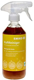 EMIKO Detergente potente da 500 ml, potente detergente biologico per tutta la casa con maggiore percentuale di estratto di nocciole, aceto e alcol