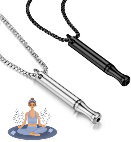 BKEPDY Zylindrische Anhänger Halskette Set Edelstahl Panzerkette Schmuck Kollektionen Unisex Accessoires Minimalistischer Stil Meditation Anhänger