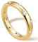 Adramata Ringe Frauen Gold 14 Karat Gold Gefüllte Ring Damen Stapelbare Daumenring Dünner Fingerring CZ Statement Ring Bandring Verlobungsring Eheringe Engagement Ringe Damen Gold Ring für Damen