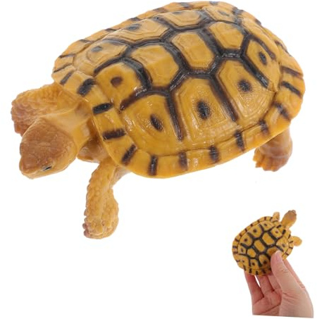 SOIMISS Di Tartaruga in Plastica Statuetta Di Animale Realistica Simulazione Di Tartaruga Per Decorazione
