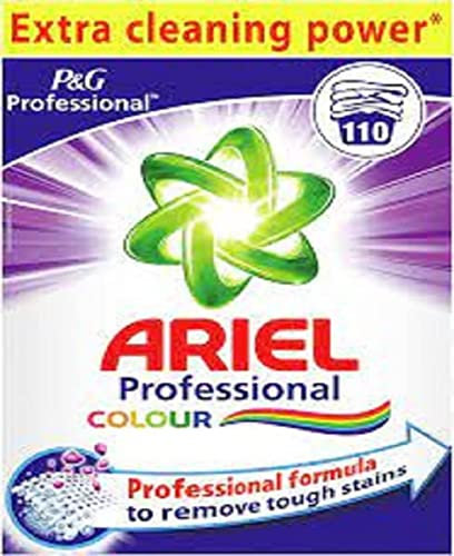 Ariel Professional Pulver Colorwaschmittel, 110 Waschladungen, 7.15kg