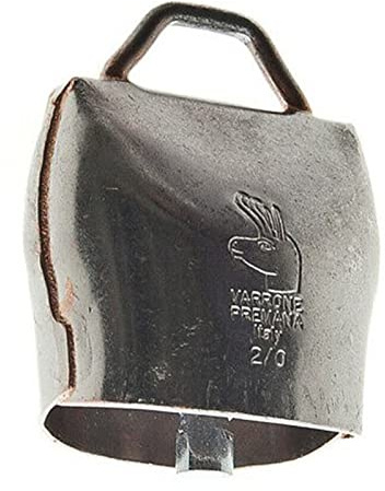 La zappa Cloche en acier au carbone pour vaches et chiens de chasse Chamonix (0 - 46 x 41 mm)