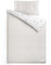 lulumoon Juego de Ropa de Cama Infantil de Muselina de 100 x 135 cm, Funda nórdica de 100 x 135 cm y Funda de Almohada de 40 x 60 cm, de algodón, Ligera y cómoda, Color Gris y Verde, 100 x 135 + 40 x
