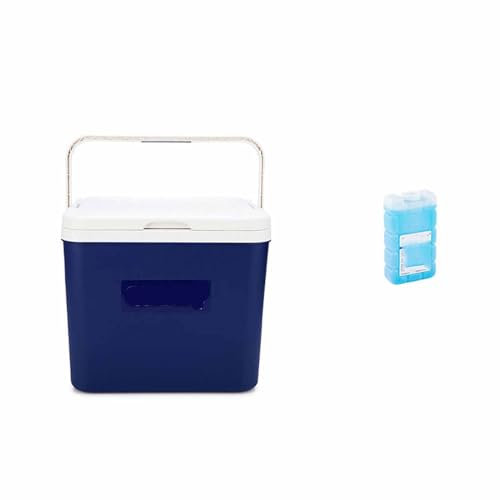 Contenitore refrigerante portatile, isolamento termico, freddo e fresco, con contenitore per il ghiaccio, adatto per campeggio e picnic, viaggi, guida autonoma, refrigerante per alimenti per auto, può