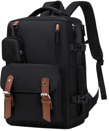 Reserucksack Lättviktsrucksack | Datorryggsäck För Skola Vandring Flyg Personlig Bagage