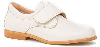 MI PEQUEÑA Zapatos de Ceremonia y Comunión de Piel para Niño Color Beige Talla 35