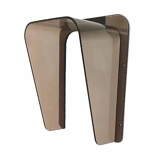 Ronyme Türklingel-Regenschutz, Zugangskontrolltastatur-Abdeckung, universelle Abdeckung, wasserdichter Regenschutz für Fingerabdruck-Zugang, BRAUN