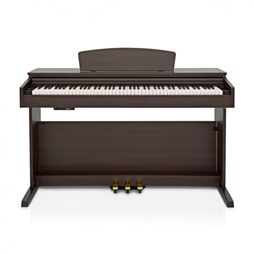 Gear4music DP10X Digitalpiano med 88 viktade tangenter Dark Rosewood Effect