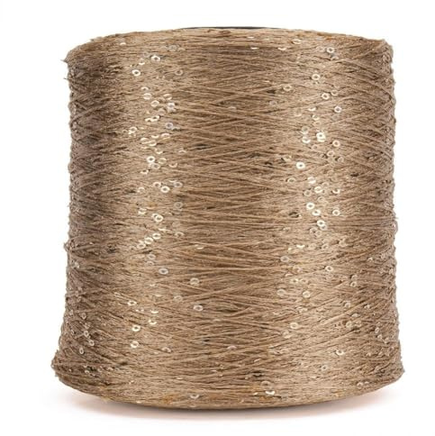 500G Glitter fint garn paljett handvirkad tråd stickning kläder handarbete garn med paljetter stickning garn handarbete paljetter