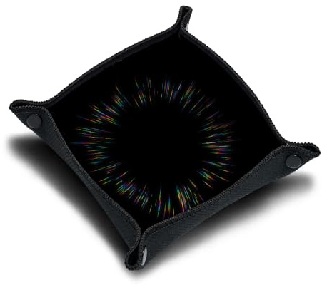 Piste de dés 21x21 cm - Plateau Pliable - Immersion Haute Qualité pour Jeu de Société - l'accessoire Parfait pour Vos Jeux - idéal pour Le Transport - incassable - imprimé en France (Koti)